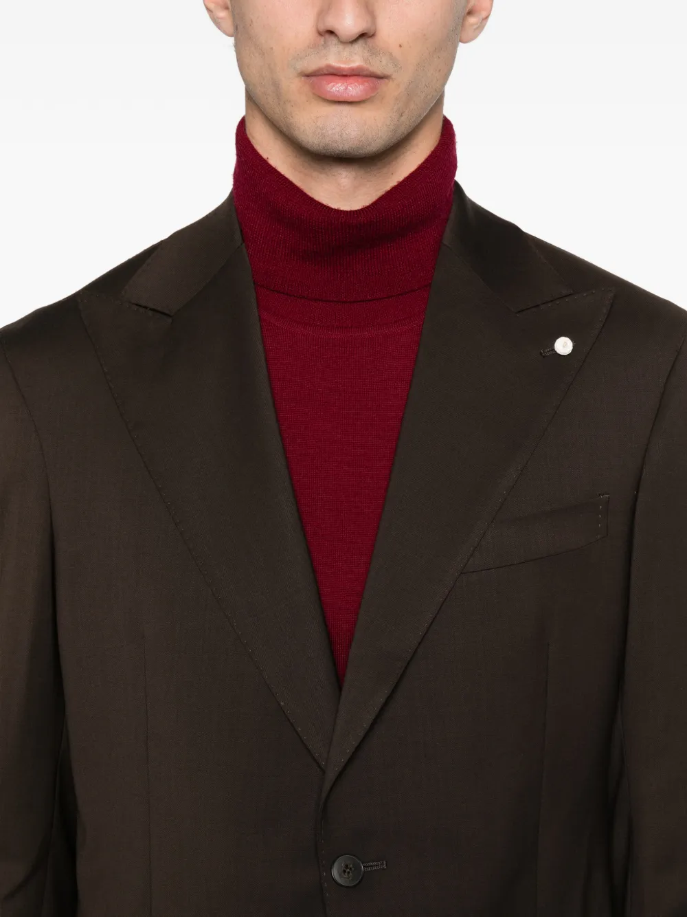 LUIGI BIANCHI MANTOVA pocket buttoned suit | Single Breasted Suits | Image 2