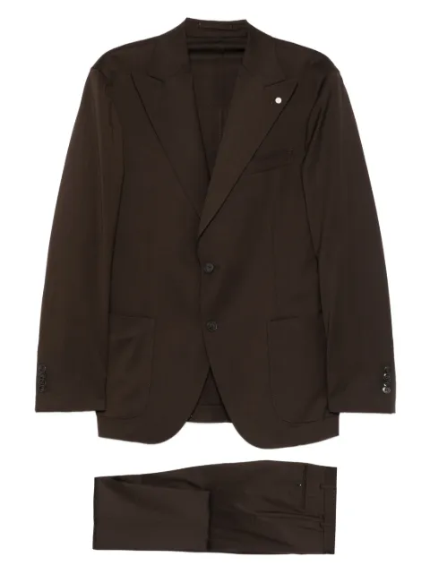 LUIGI BIANCHI MANTOVA pocket buttoned suit