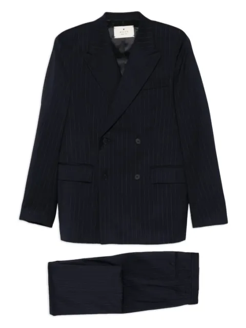 Manuel Ritz pinstripe double-breasted suit