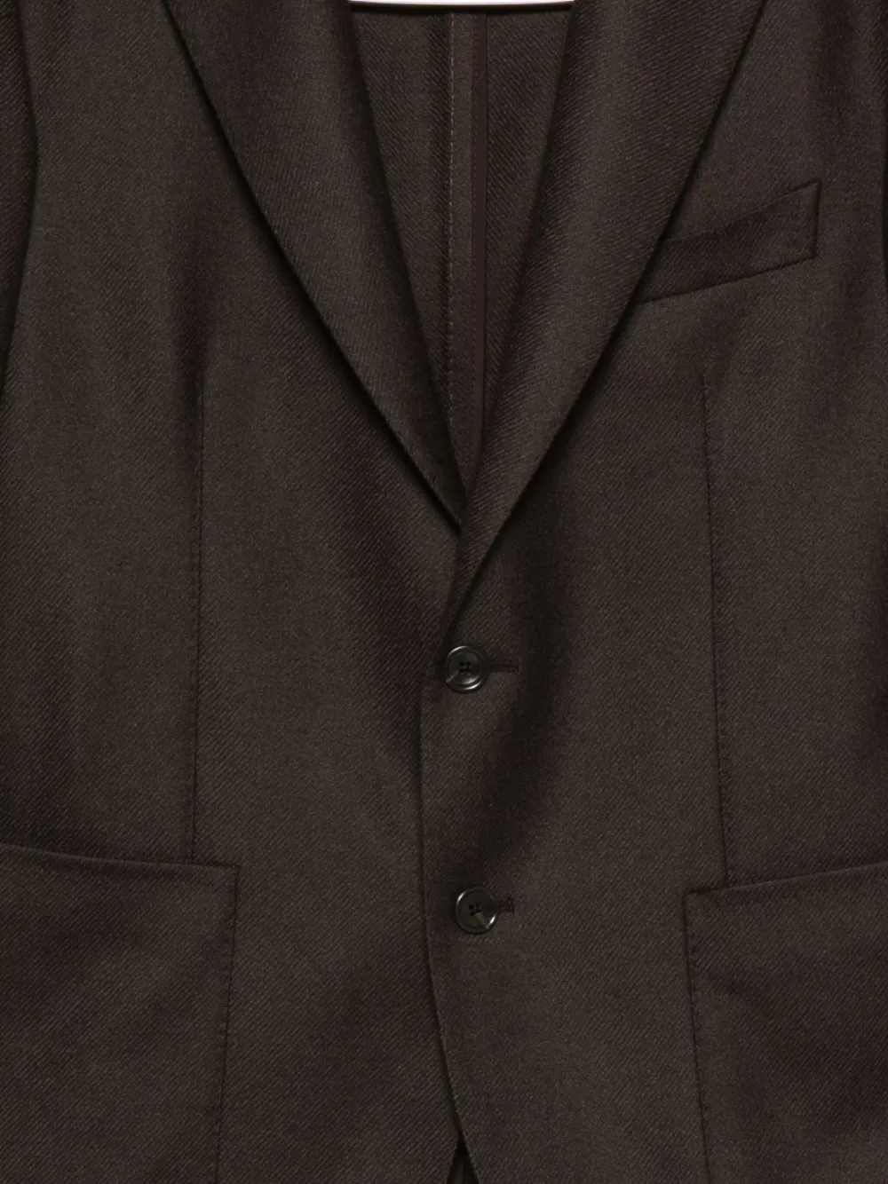 Tagliatore Blazer met puntige revers Bruin