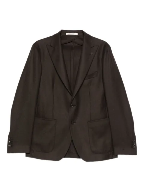 Tagliatore peak-lapel blazer