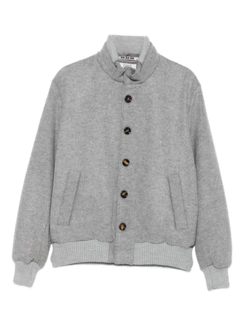 Kired cashmere single-breasted coat