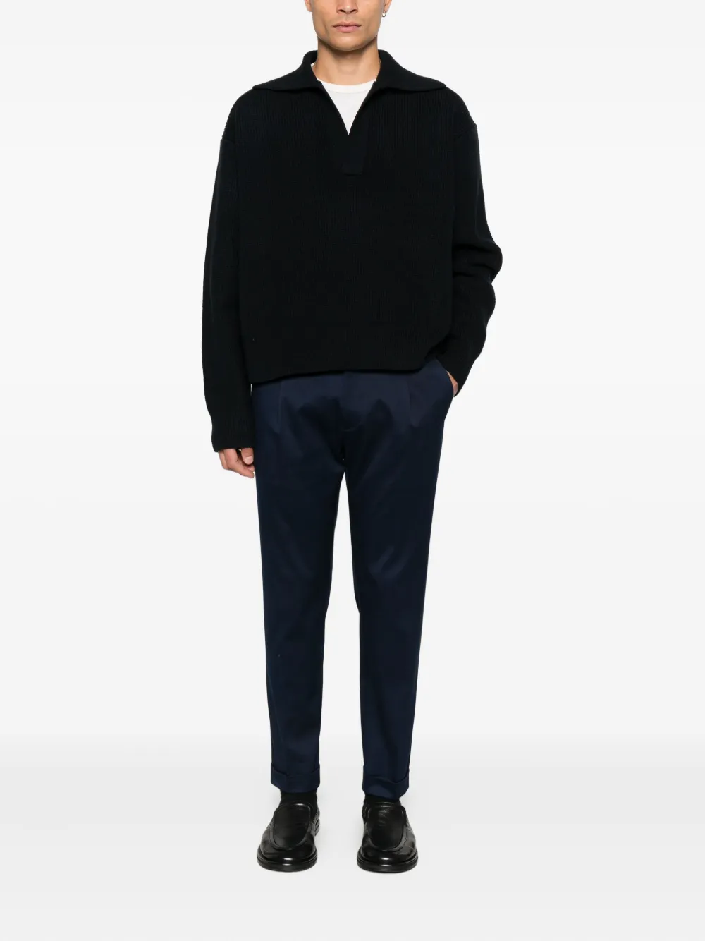 BE ABLE Ricky trousers - Blauw