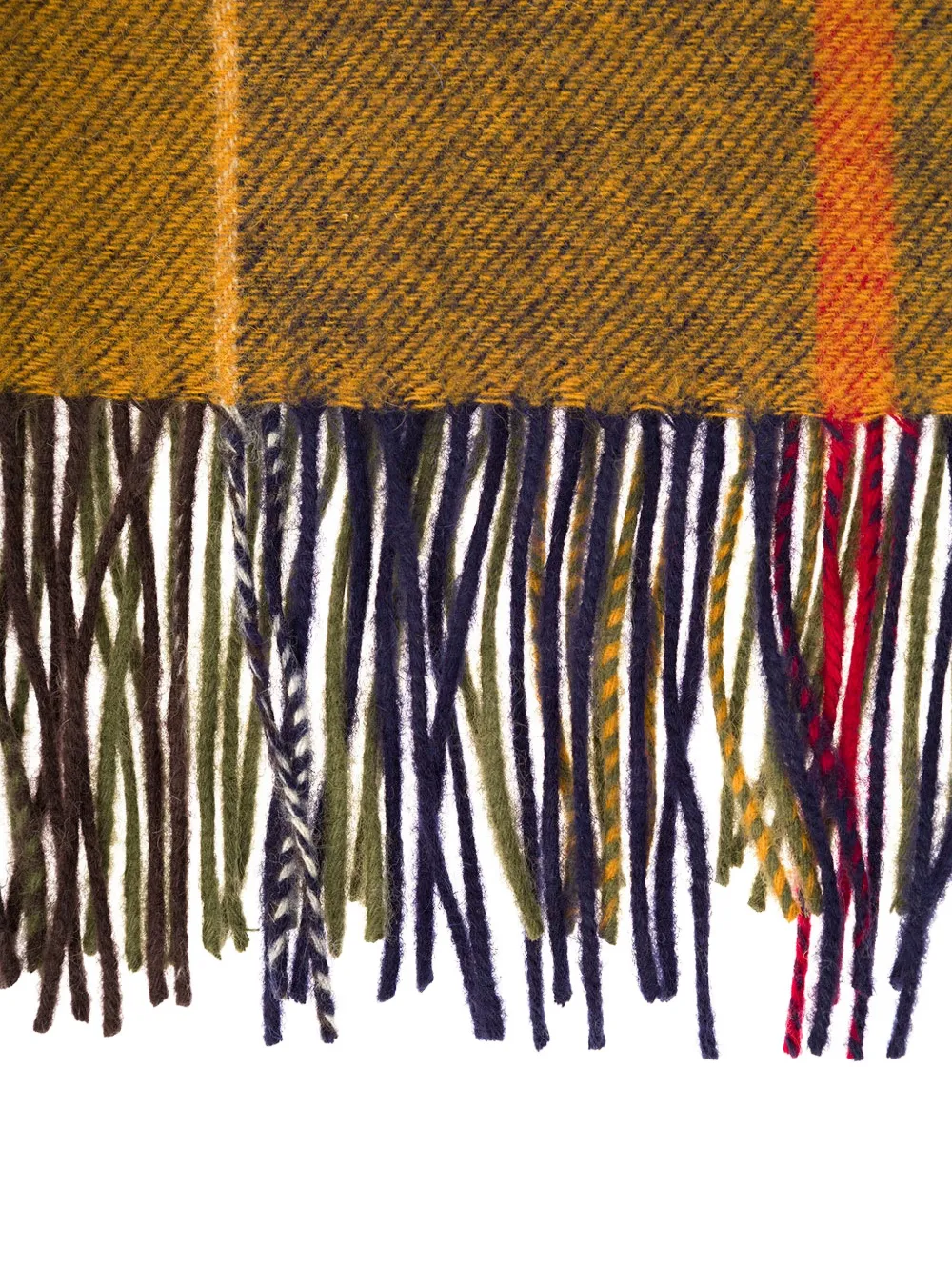 Barbour Sjaal met tartan ruit Groen