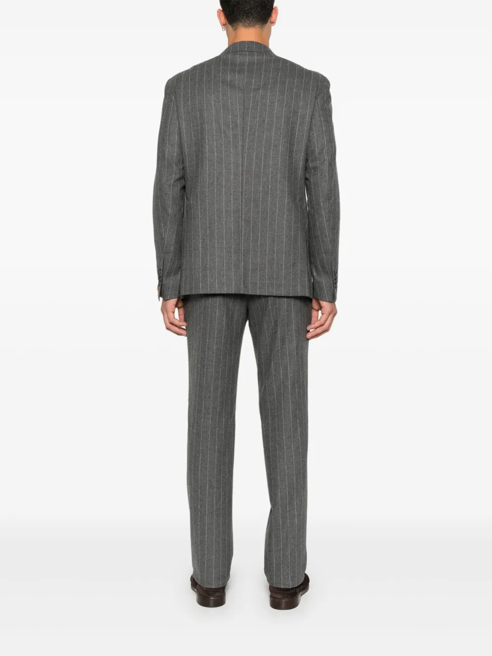 Tagliatore Gestreept pak Grijs