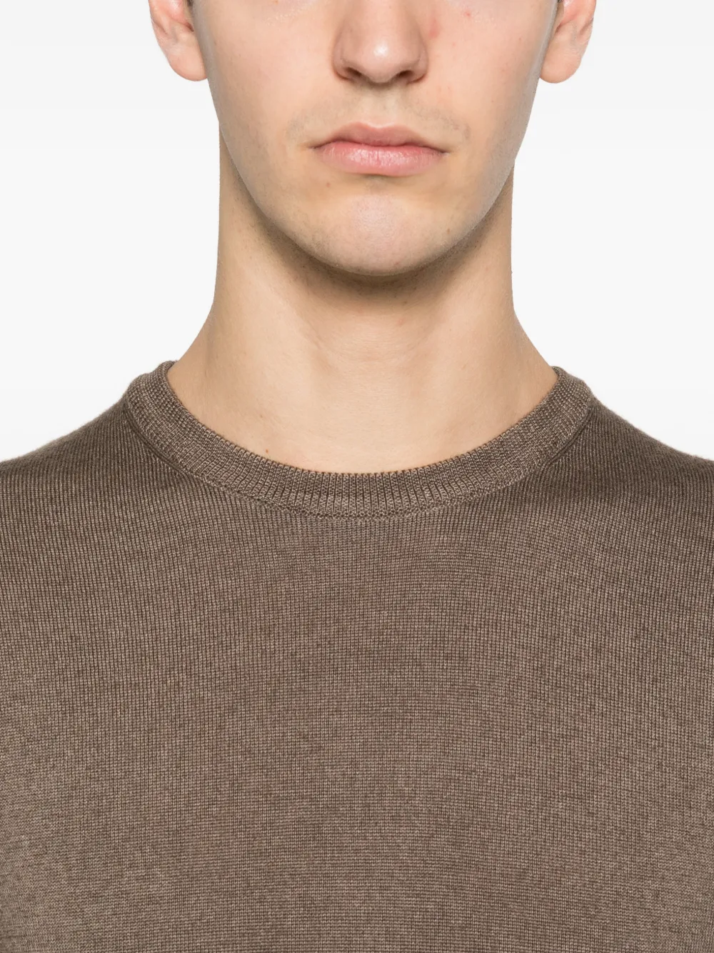 Woolrich Trui met hoge hals Bruin