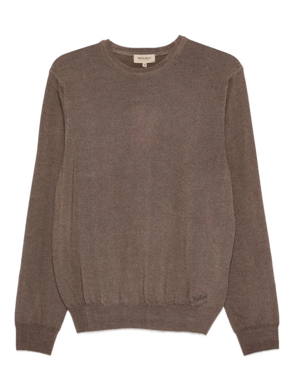 Woolrich Pullover mit rundem Ausschnitt | Braun | Image 1