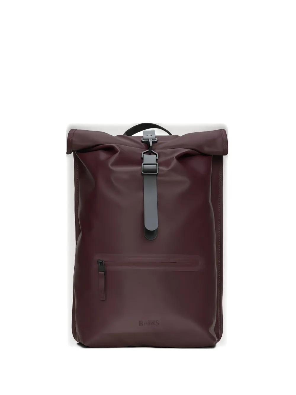 Rains Rolltop Backpack In Red