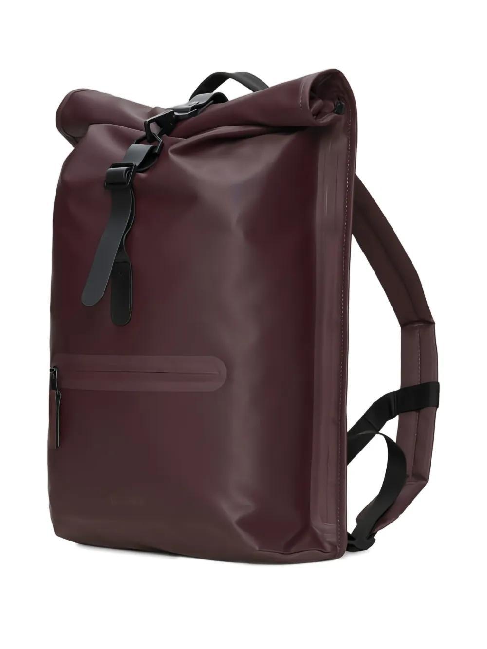 Rains Rolltop Backpack In Red