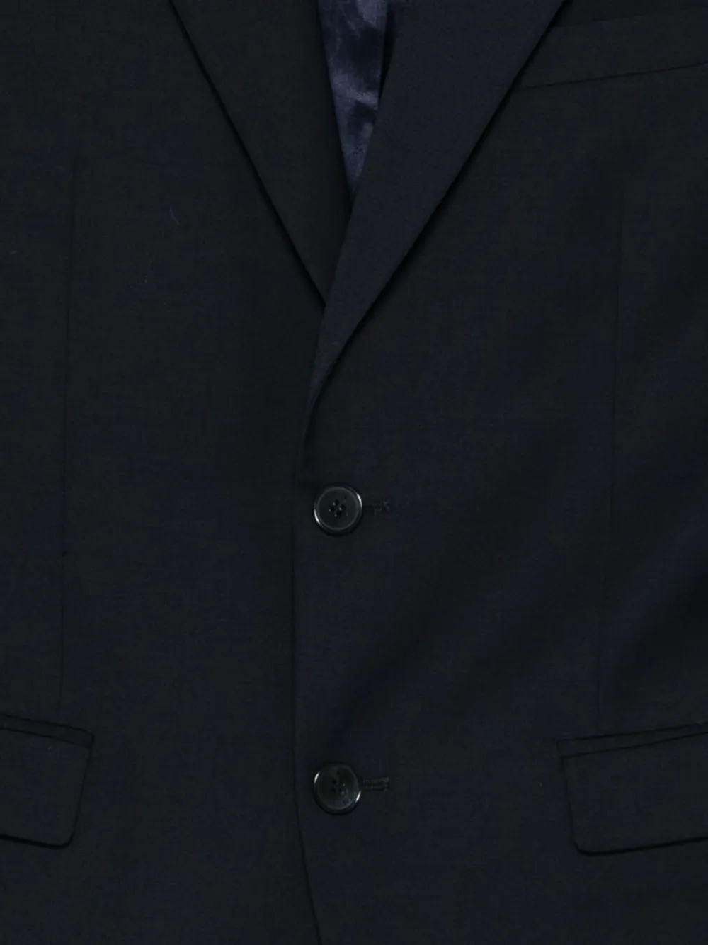 Manuel Ritz Pak met enkele rij knopen Blauw