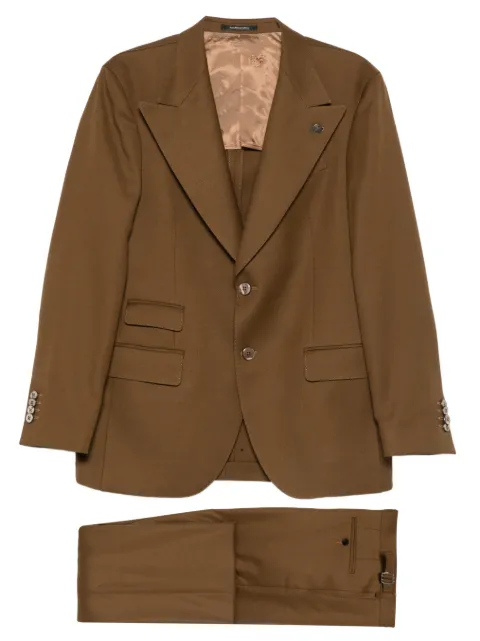 LUIGI BIANCHI MANTOVA traje con bolsillos y solapa