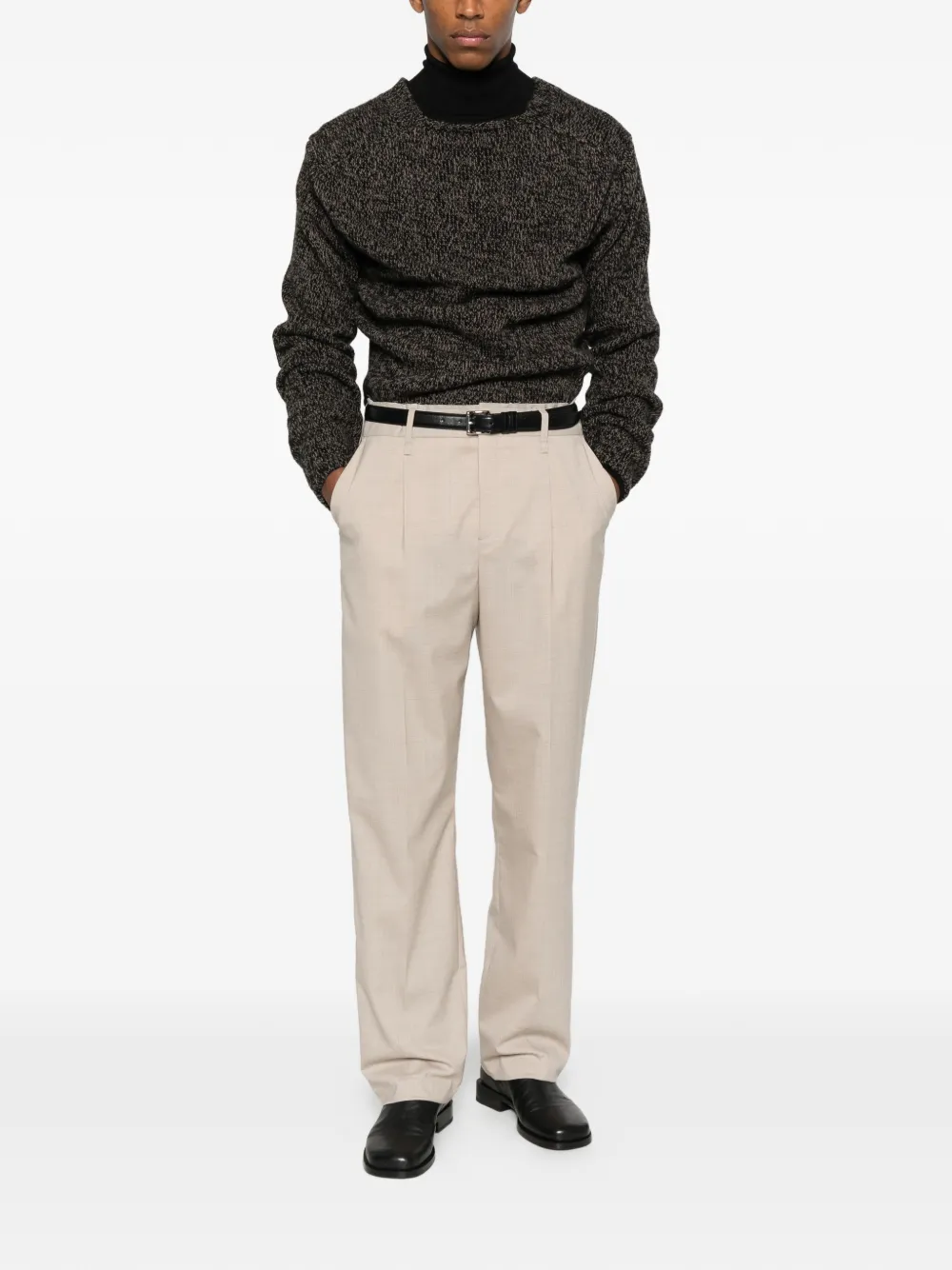 FEDERICO CINA belt-loop pleated trousers | Tailored Pants | Image 2