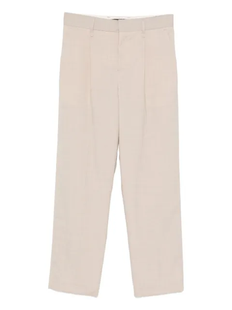 FEDERICO CINA belt-loop pleated trousers
