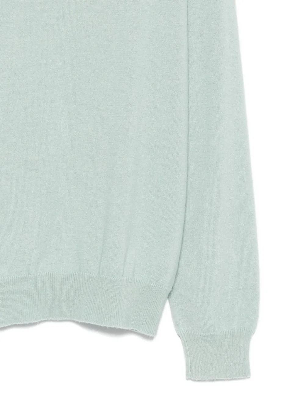 Malo Ciclista Nuovo Basic Roll-neck Sweater In Green