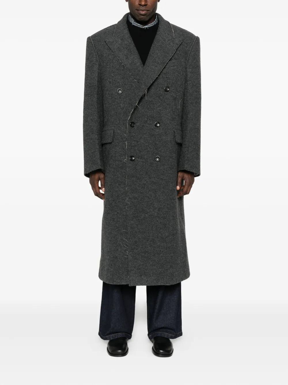 FEDERICO CINA double-breasted wool coat | Double Breasted Coats | Image 2