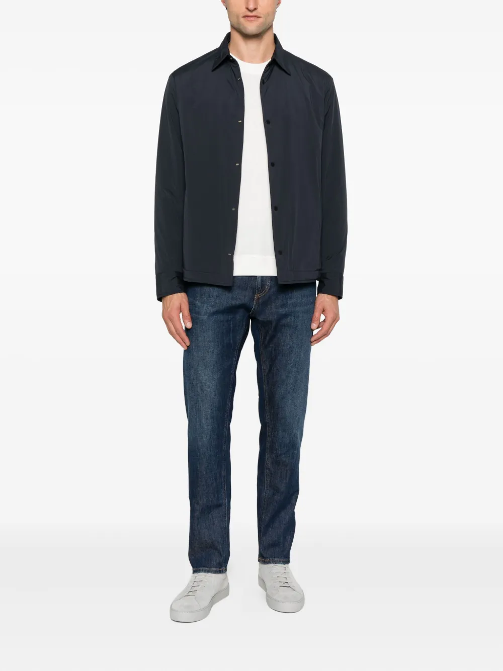 DONDUP five-pocket cotton jeans - Blauw