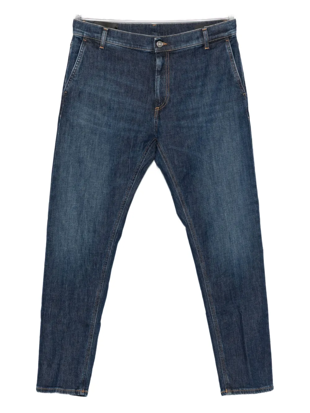 DONDUP five-pocket cotton jeans Blauw