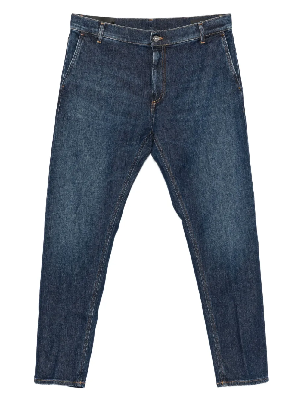 DONDUP Katoenen jeans met vijf zakken Blauw