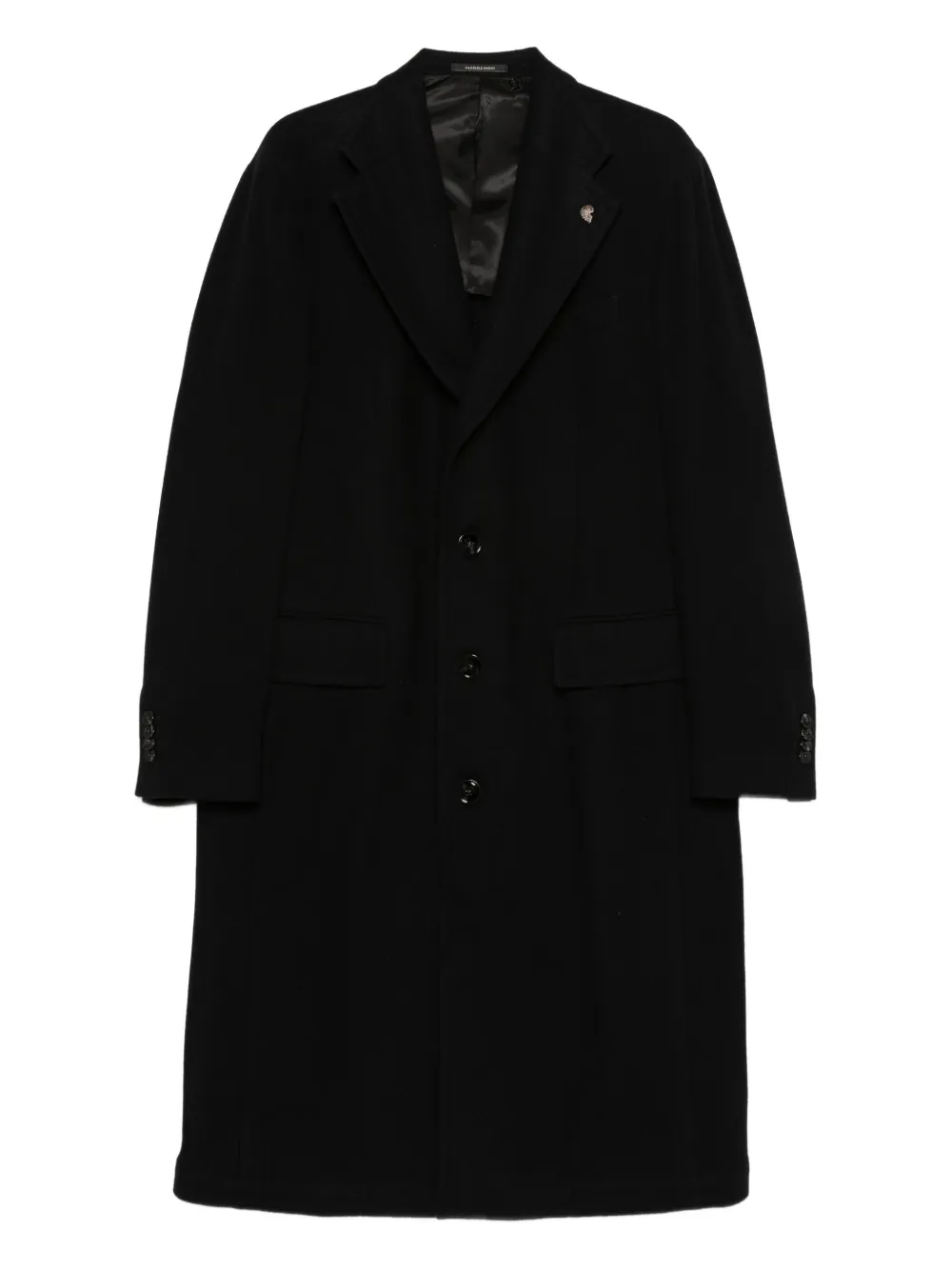 Gabriele Pasini Luigi Bianchi button coat | Black | Image 1