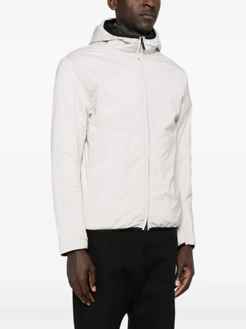 Colmar Hooded Zip-front Jacket In White