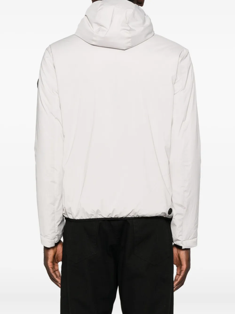 Colmar Hooded Zip-front Jacket In White