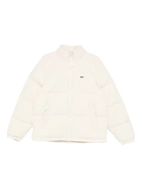Lacoste abrigo capitonado con cierre