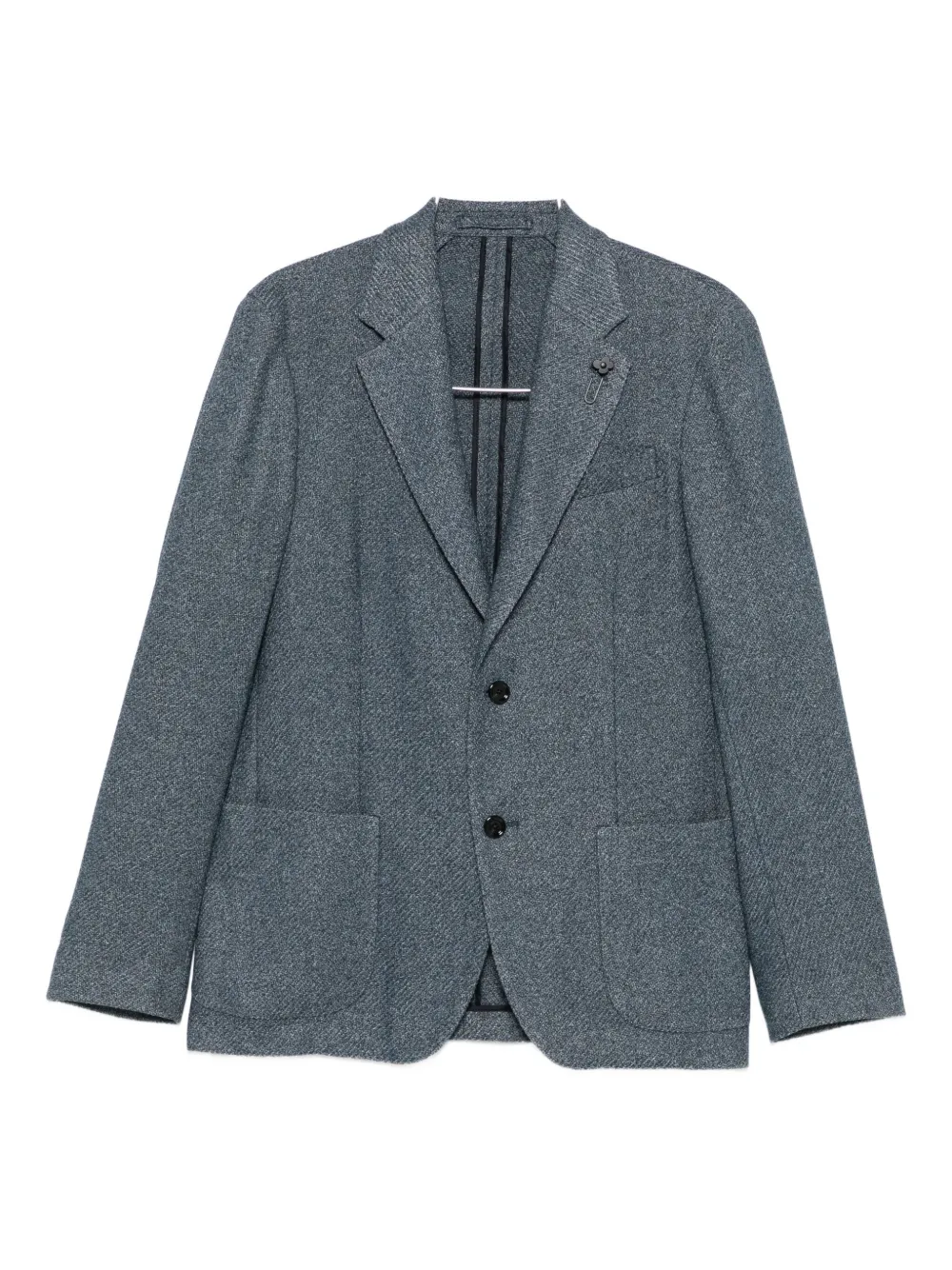 Lardini single-breasted blazer - Blu