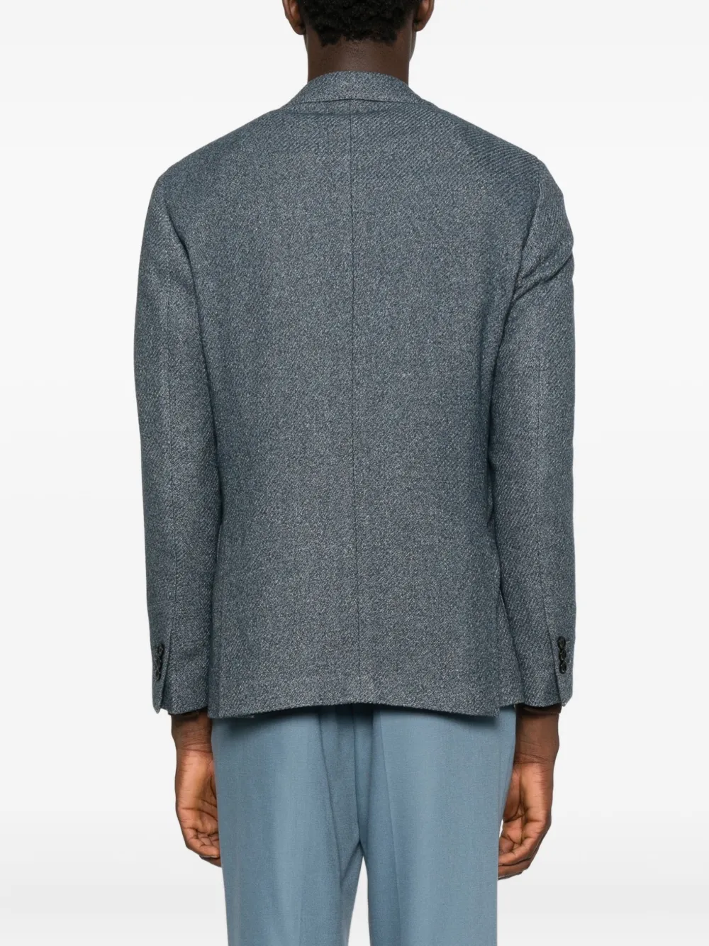 Lardini Blazer met enkele rij knopen Blauw