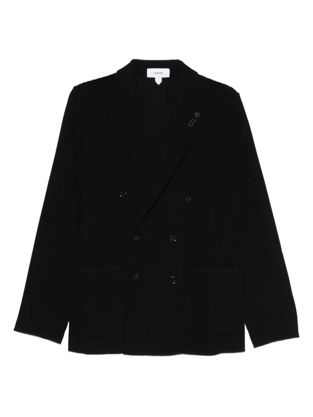 Lardini chamarra con doble botonadura | negro | Image 1