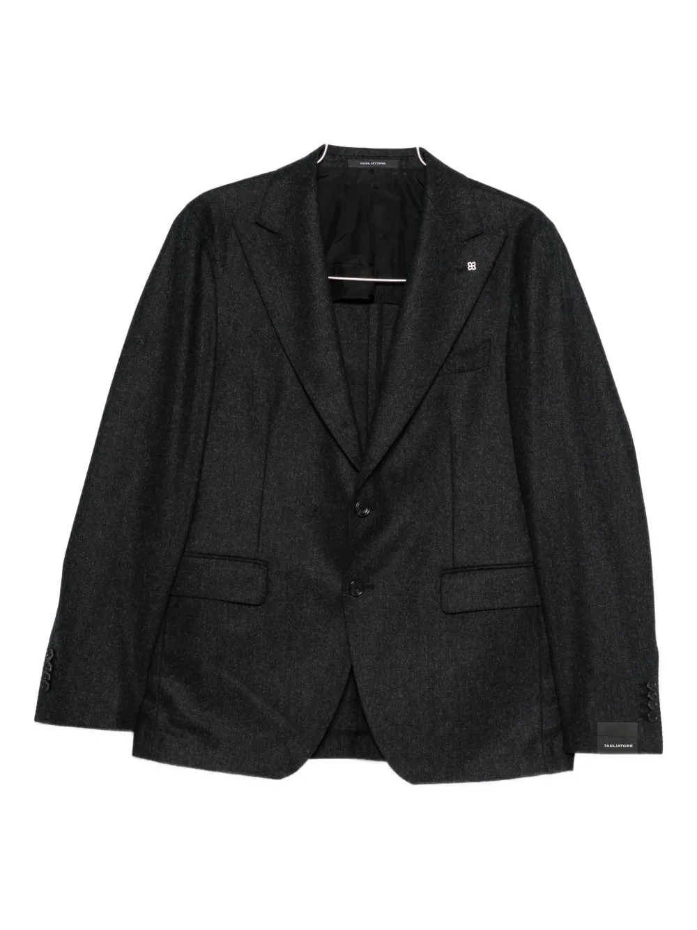 Tagliatore single-breasted suit - Nero