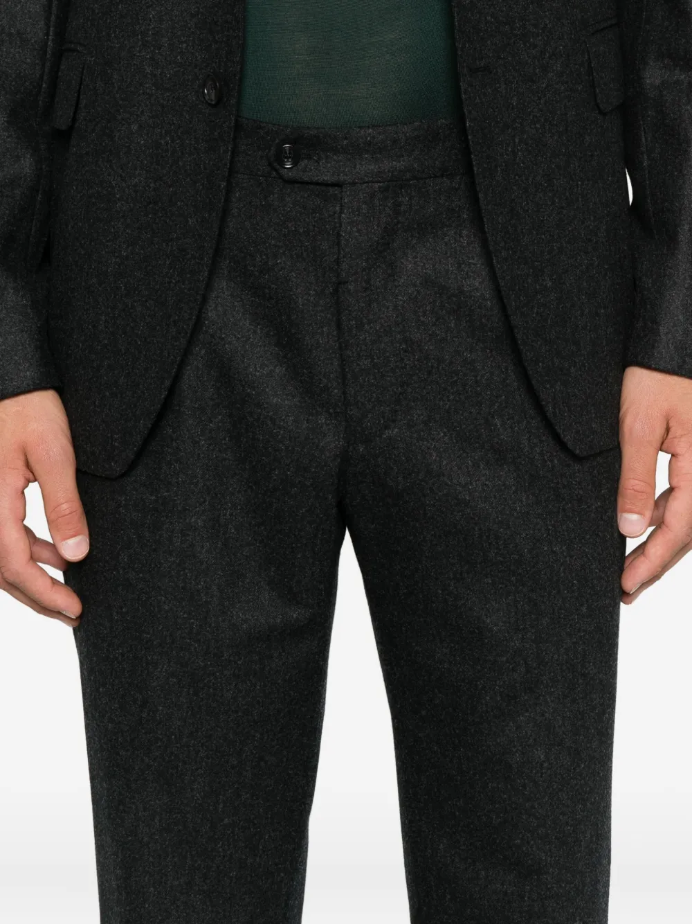 Tagliatore Pak met enkele rij knopen Zwart