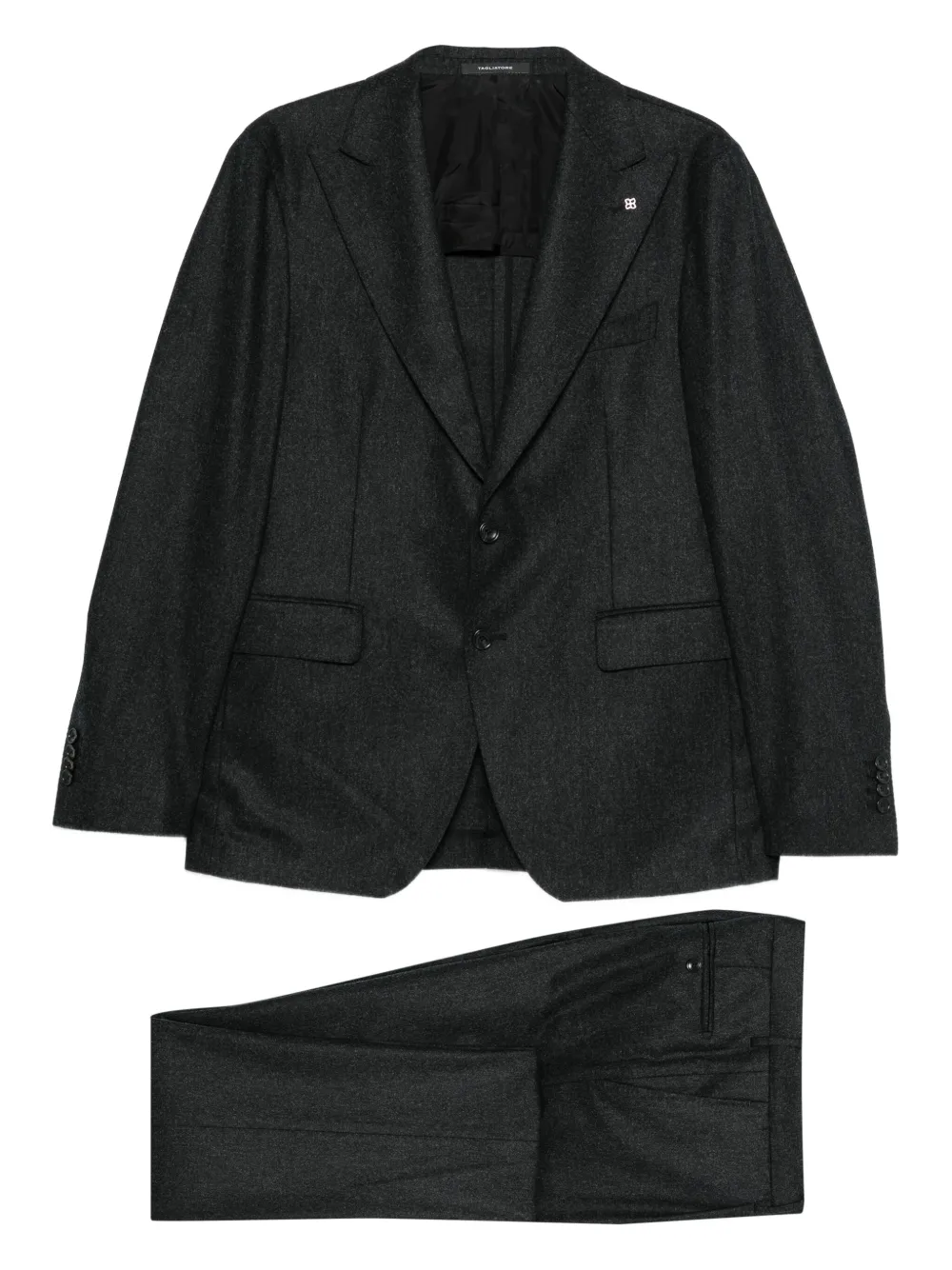 Tagliatore single-breasted suit | Black | Image 1