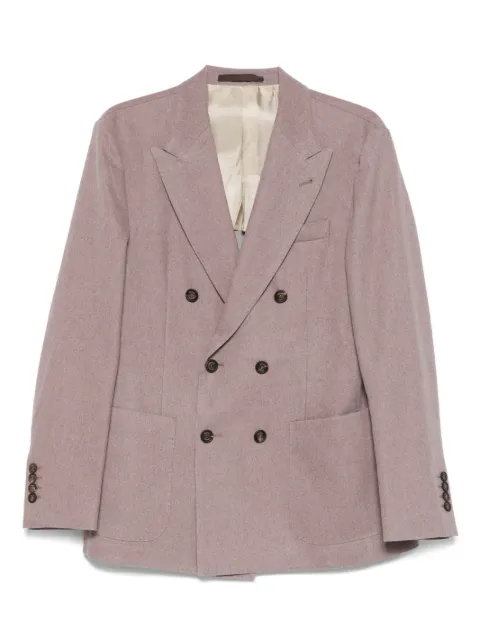 Eleventy double-breasted pocket blazer