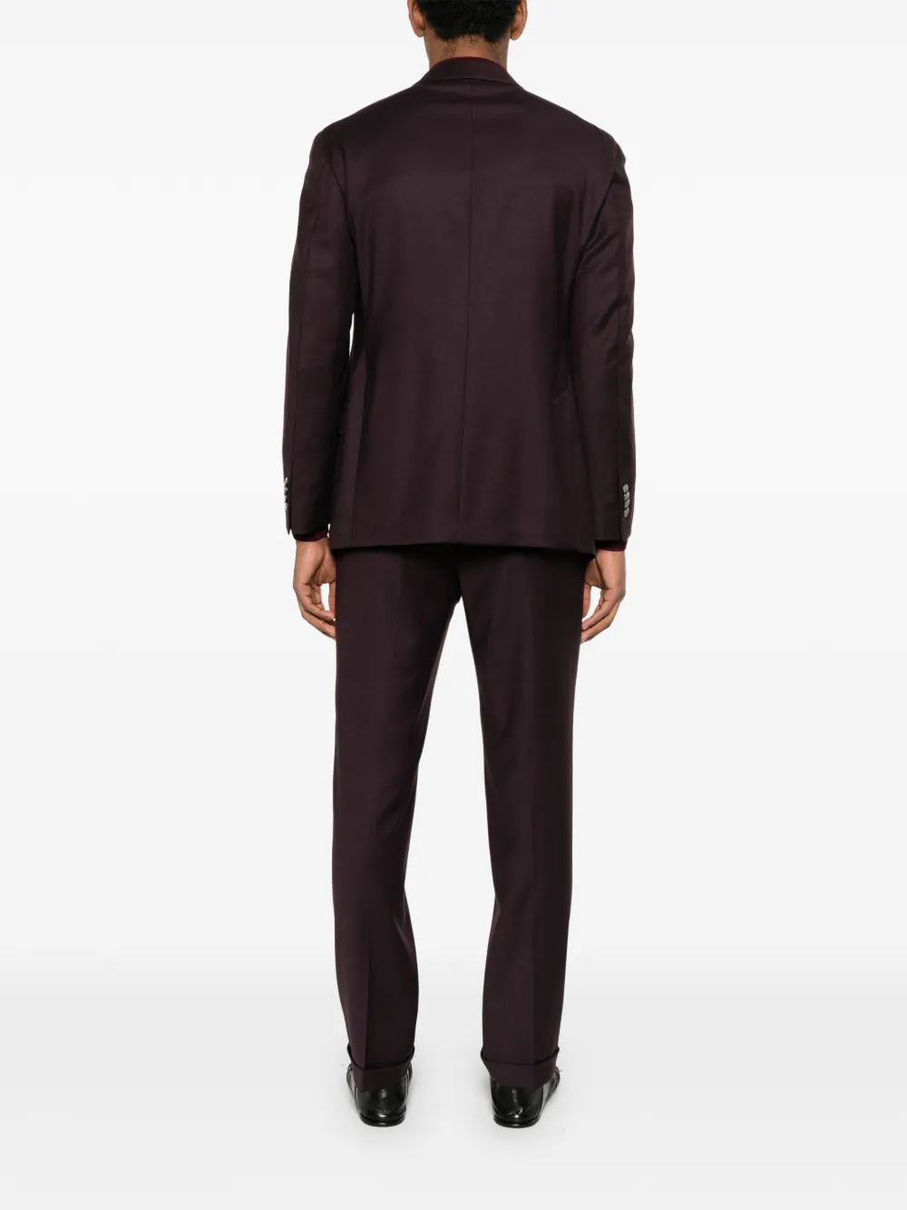 Gabriele Pasini Luigi Bianchi Wool Suit In Burgundy