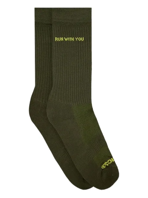 Peaufine Athletics Run with You crew socks