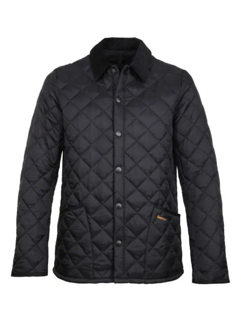 Barbour quilted diamond-pattern jacket