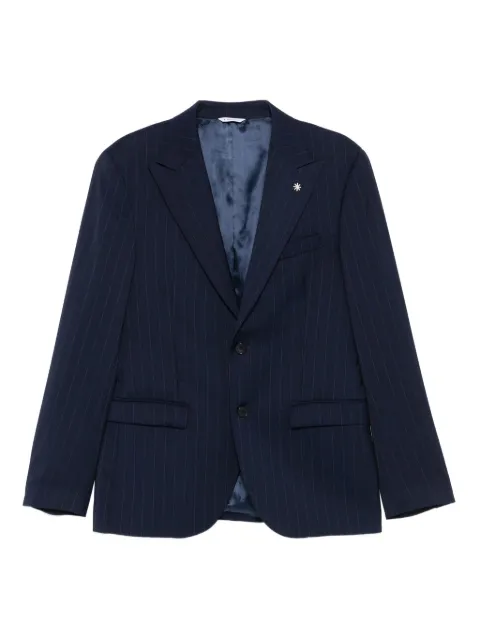 Manuel Ritz pinstripe single-breasted suit
