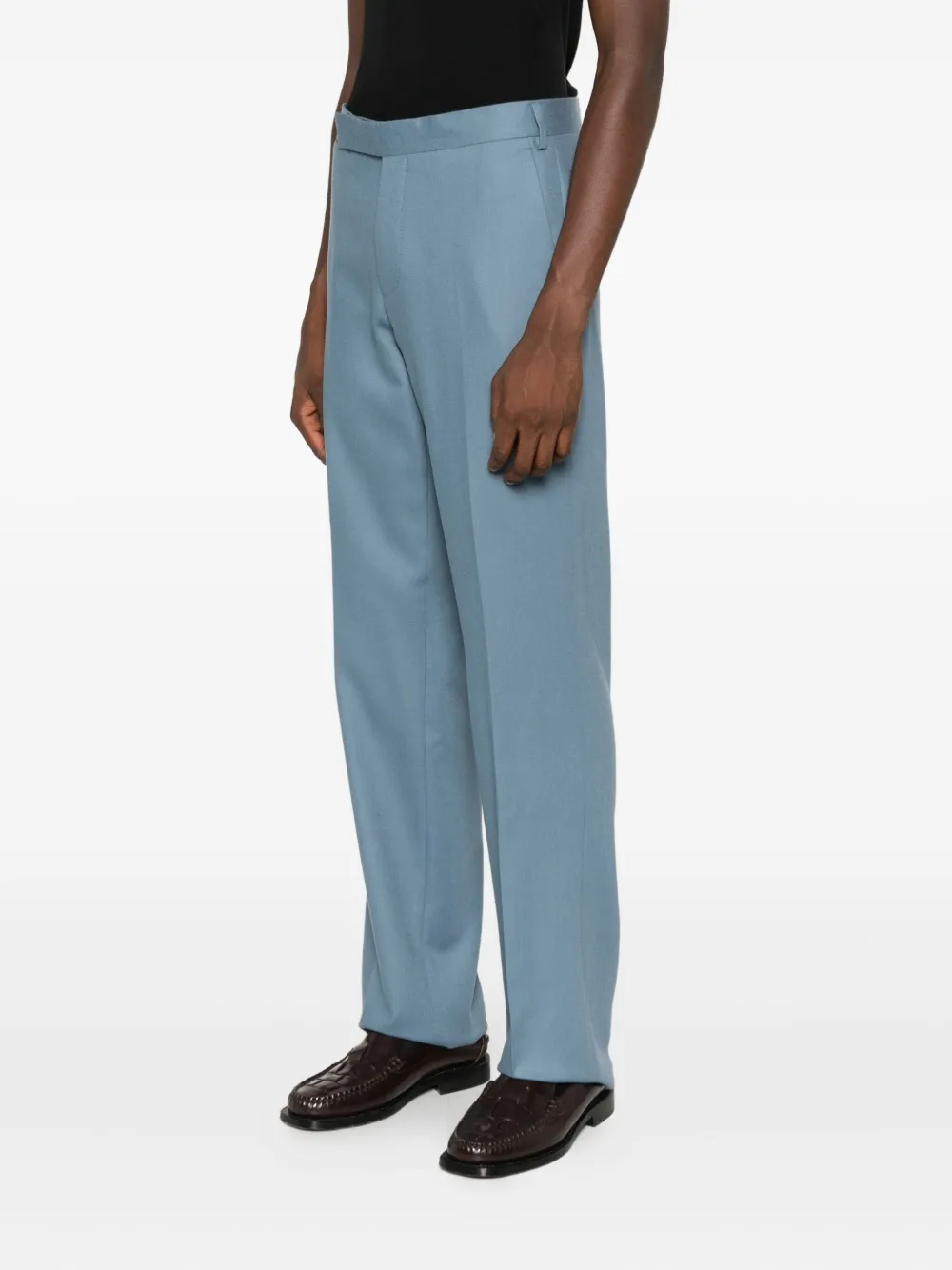 Lardini Straight broek Blauw