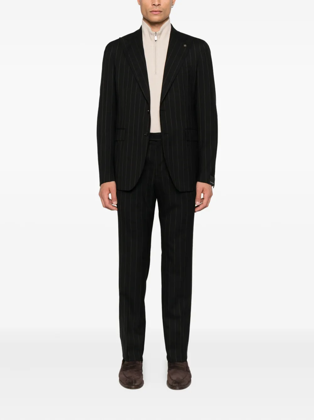 Tagliatore pinstripe suit | Single Breasted Suits | Image 2