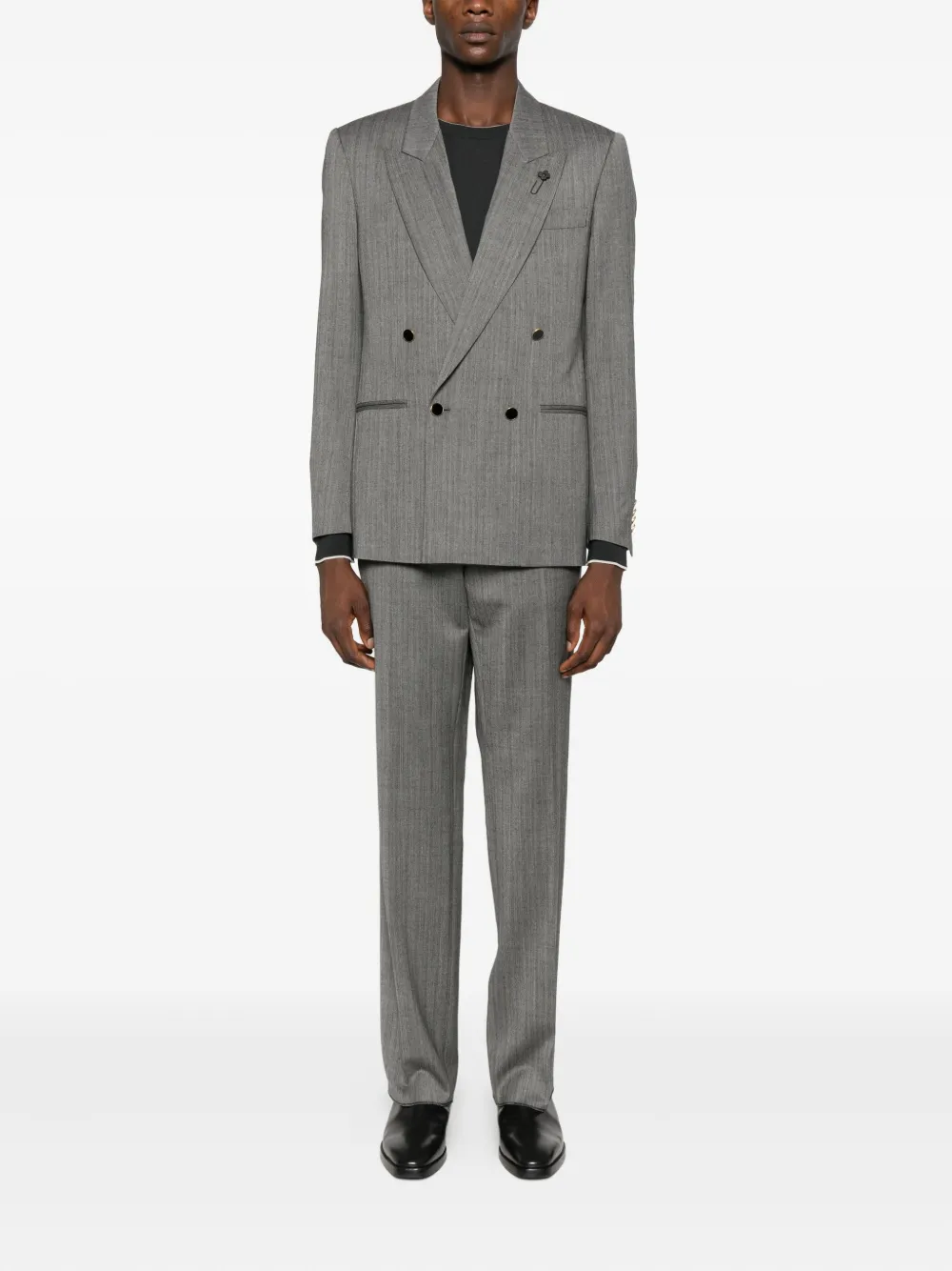 Lardini double-breasted jacket | Suit & Dinner Jackets | Image 2