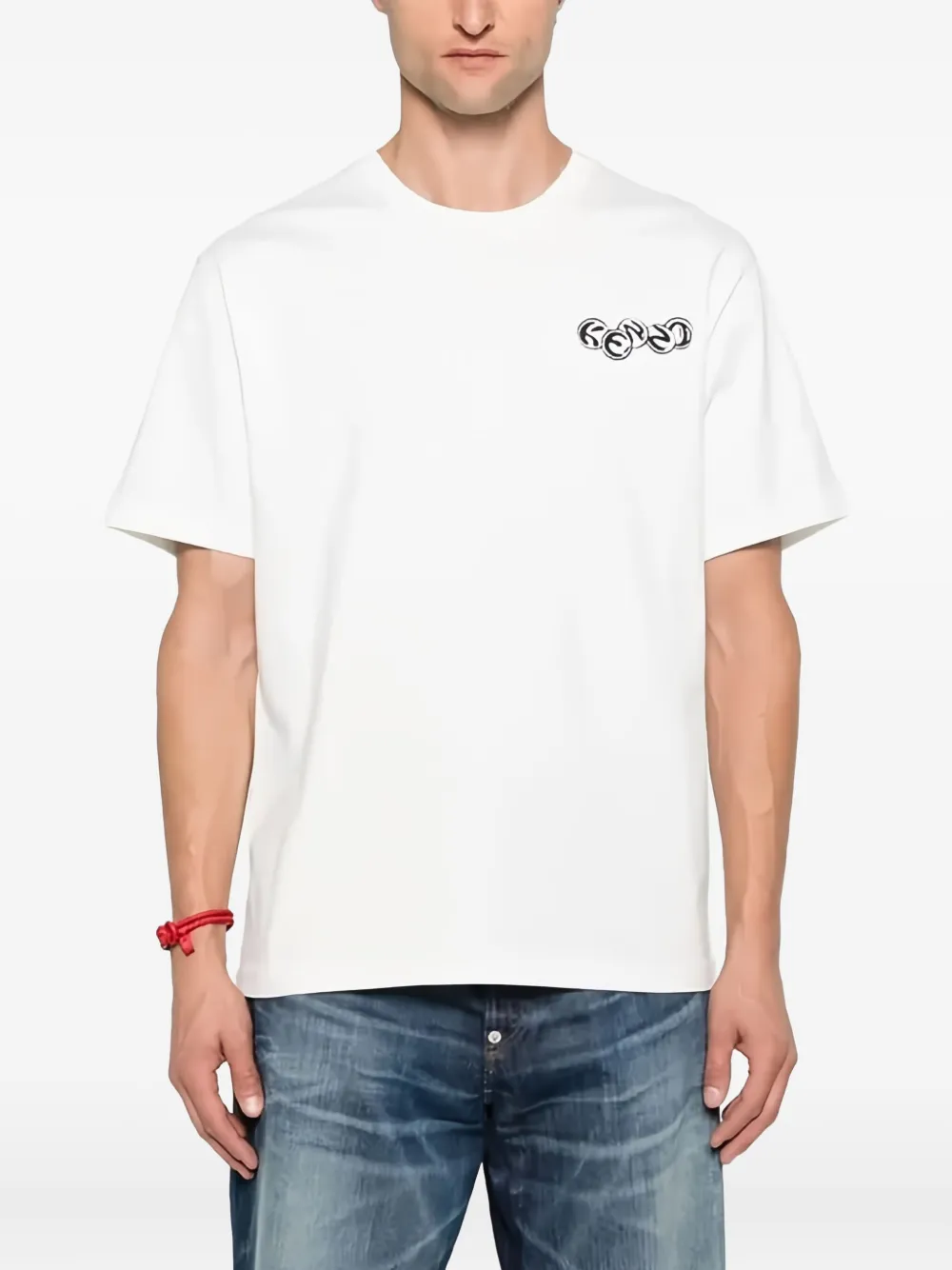Kenzo T-shirt met logoprint Wit