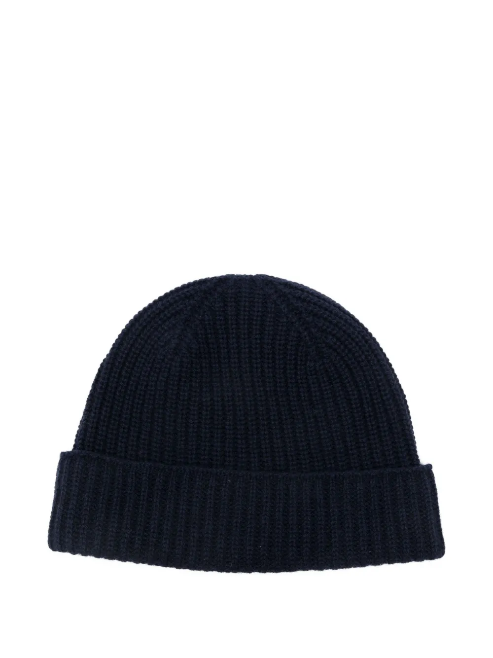 Eleventy ribbed-knit beanie - Blauw