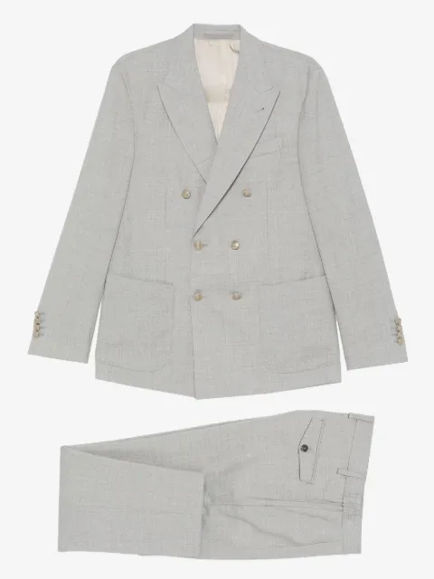 Eleventy double-breasted suit