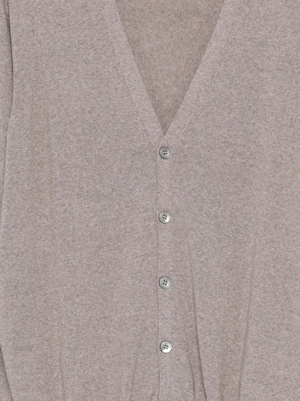 Tagliatore Vest met knopen en V-hals Beige