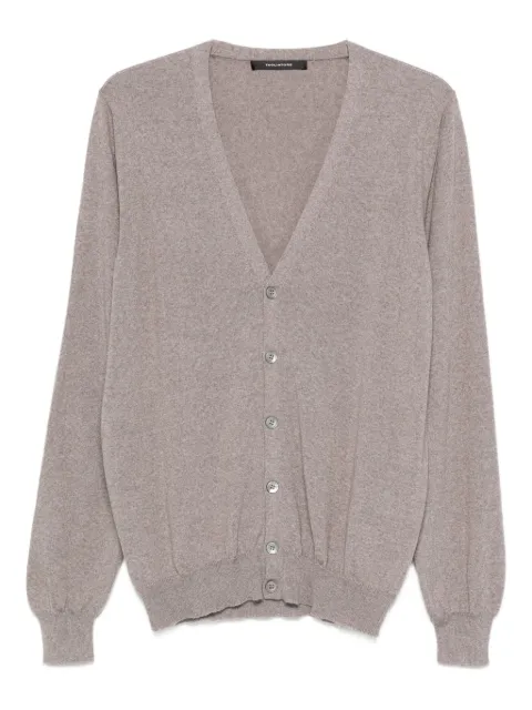 Tagliatore V-neck buttoned cardigan