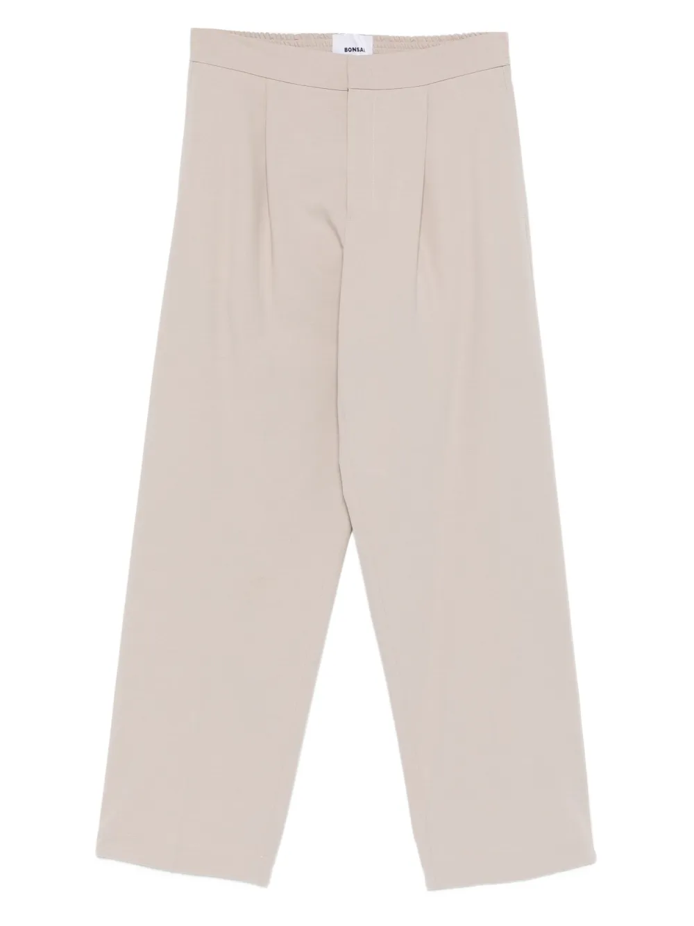 Bonsai Broek met geplooid detail | Beige | Image 1