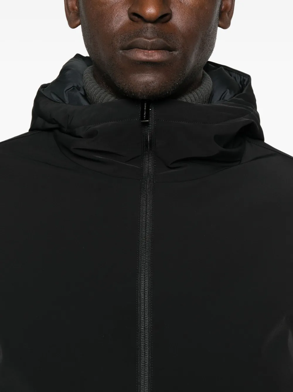 Colmar Jas met capuchon en rits Zwart