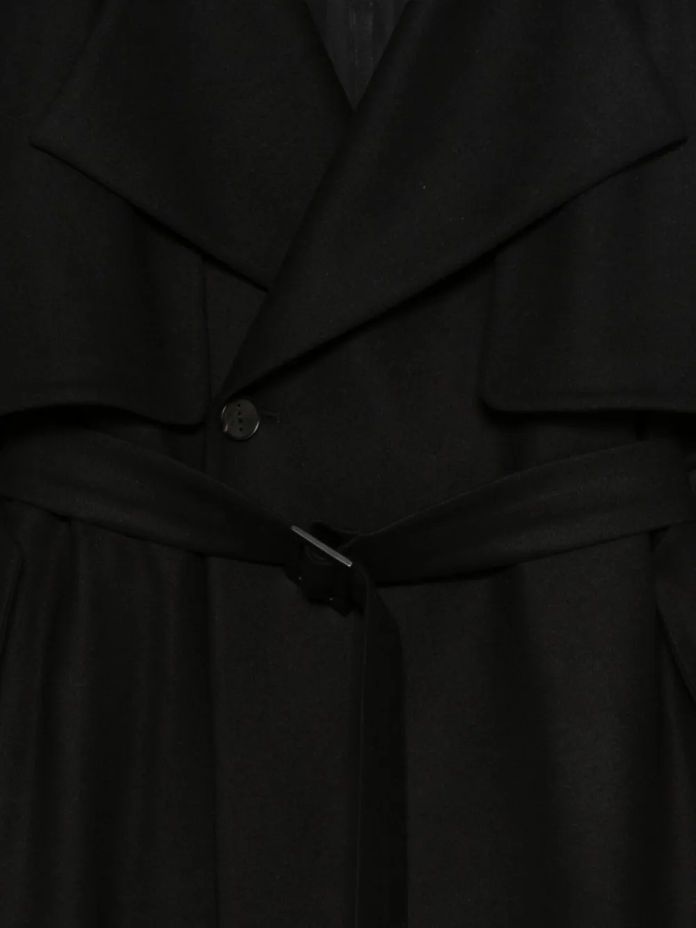 Hevo Jas met ceintuur Zwart