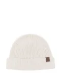 Eleventy ribbed beanie hat - Neutrals