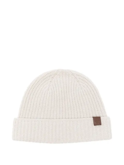 Eleventy ribbed beanie hat